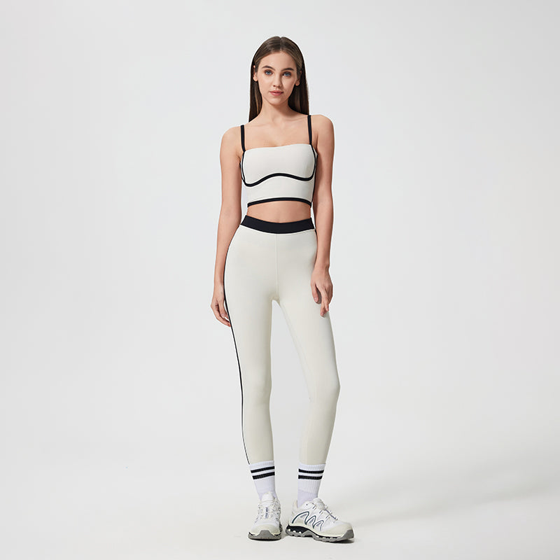 High-Waist Butt-Lifting 7/8 Yoga Leggings for Women — Nude-Feel Tummy Control Workout Pants