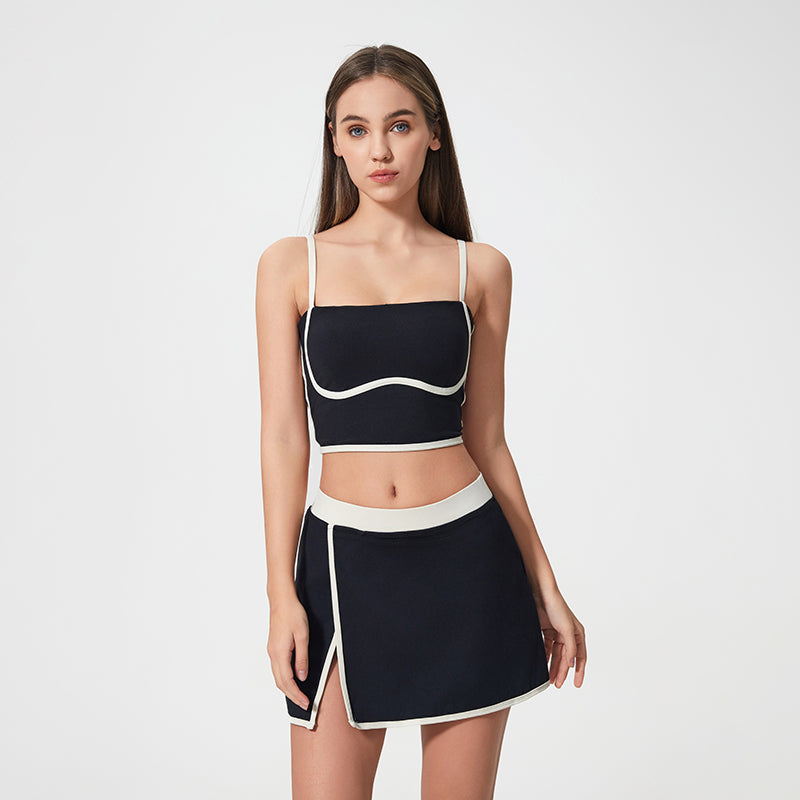 Lightweight Strappy Sports Bra — Breathable 4-Way Stretch Yoga & Gym Bra with Removable Pads