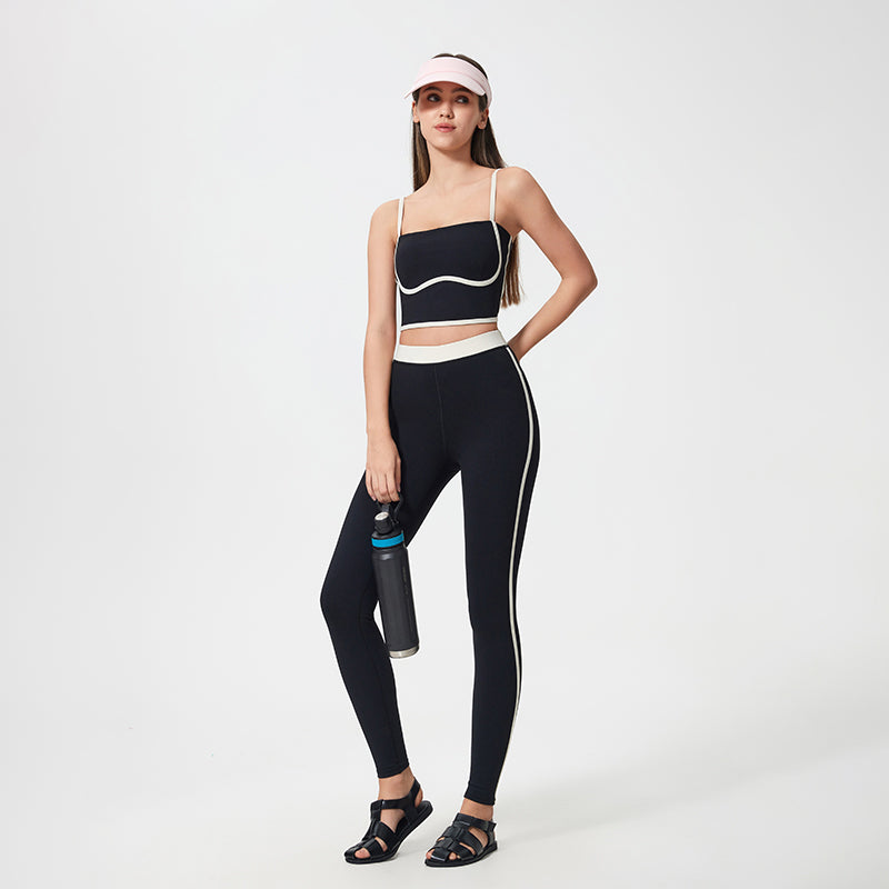 High-Waist Butt-Lifting 7/8 Yoga Leggings for Women — Nude-Feel Tummy Control Workout Pants