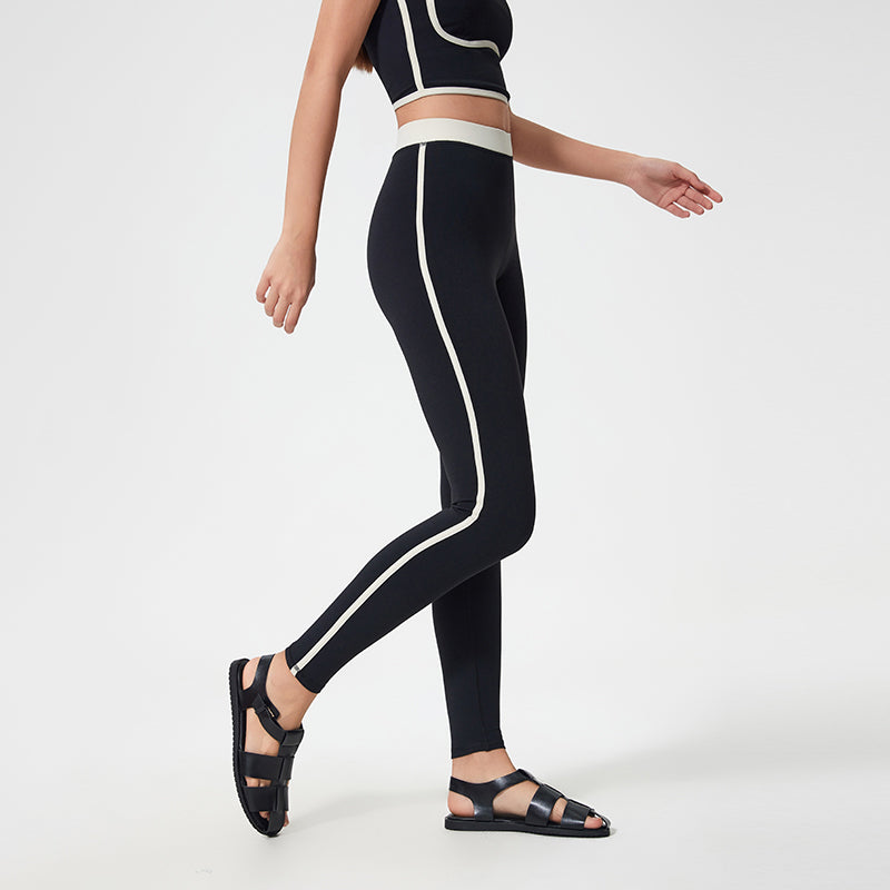 High-Waist Butt-Lifting 7/8 Yoga Leggings for Women — Nude-Feel Tummy Control Workout Pants