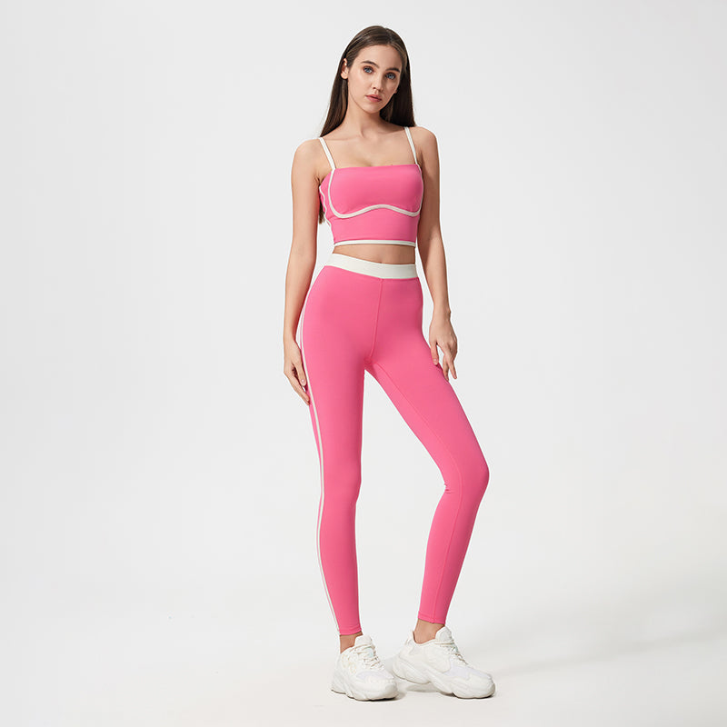 High-Waist Butt-Lifting 7/8 Yoga Leggings for Women — Nude-Feel Tummy Control Workout Pants